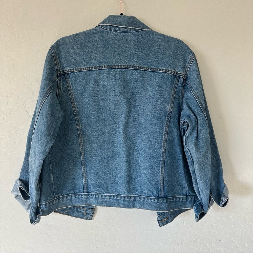 Y2K Jewel Embellished Vintage Style Jean Jacket - Picture 4 of 4